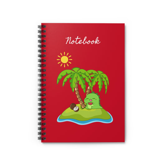 Baby T-rex in an island on Red