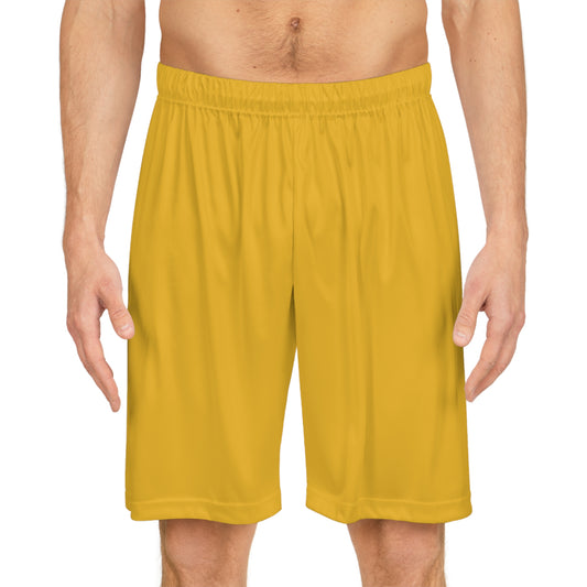 Yellow Basketball Shorts