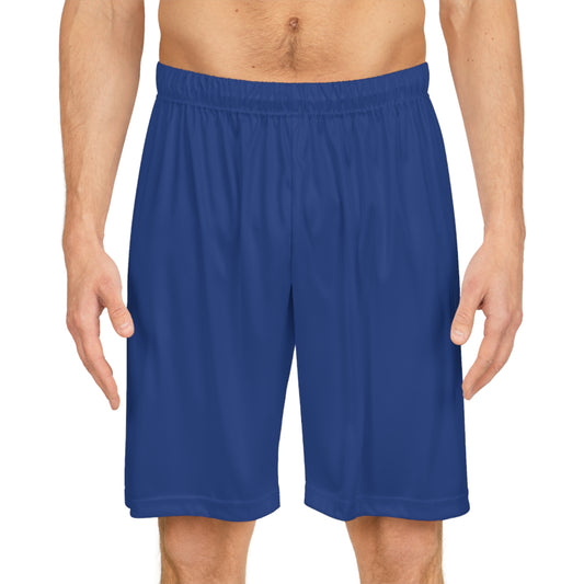 Dark Blue Basketball Shorts